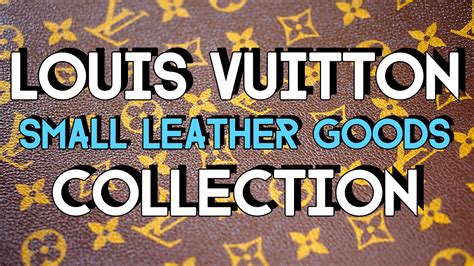 lv small leather goods collection|louis vuitton small goods.